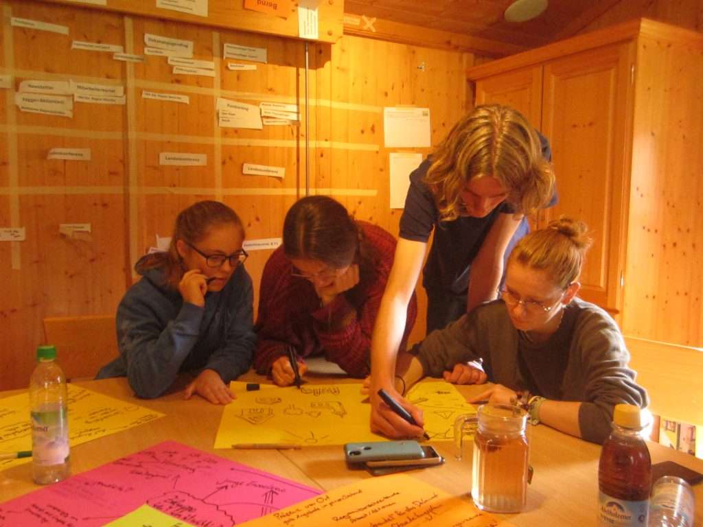 Bei der Arbeit auf der Kammerklausur